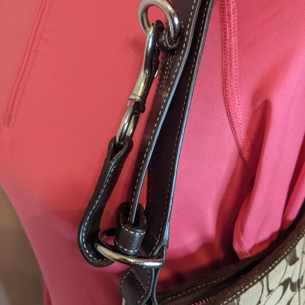 Coach Soho Signature Shoulder Crossbody Bag